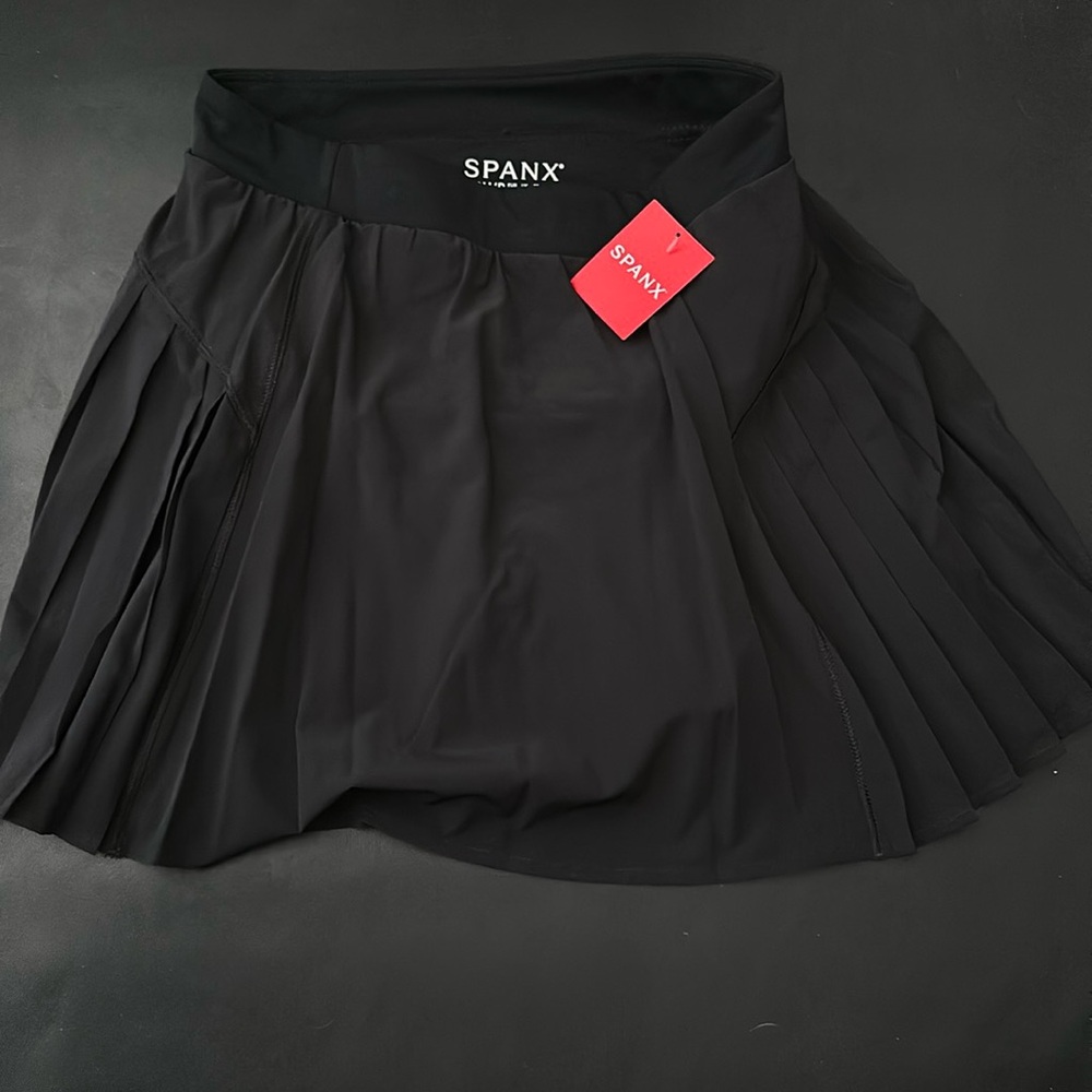 SPANX, small, booty boost, mini tennis skirt